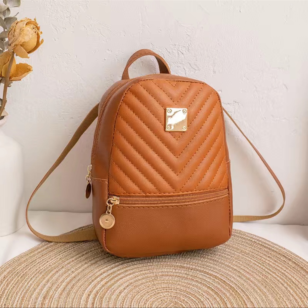 Small Backpack (Brown)